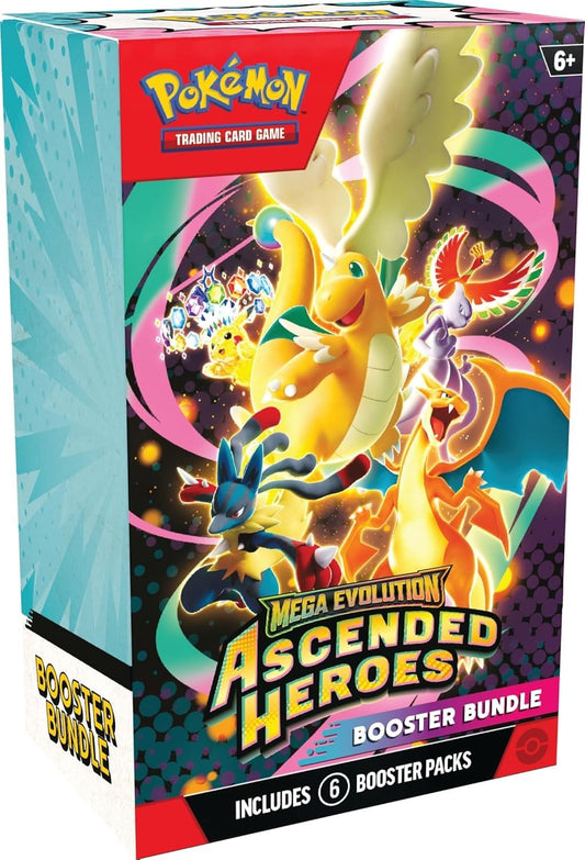 Pokemon TCG Mega Evolution: Ascended Heroes (ME2.5) Booster Bundle Sealed
